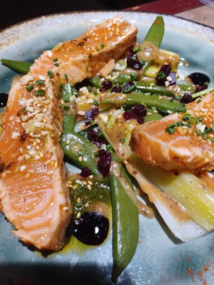 plat au saumon
